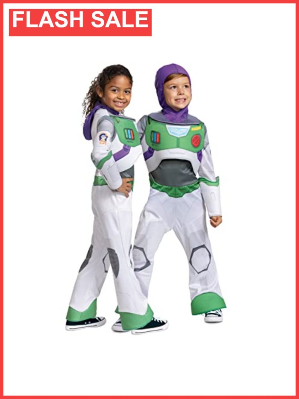 Disney Pixar Lightyear Buzz Space Ranger Costume Kids Jumpsuit